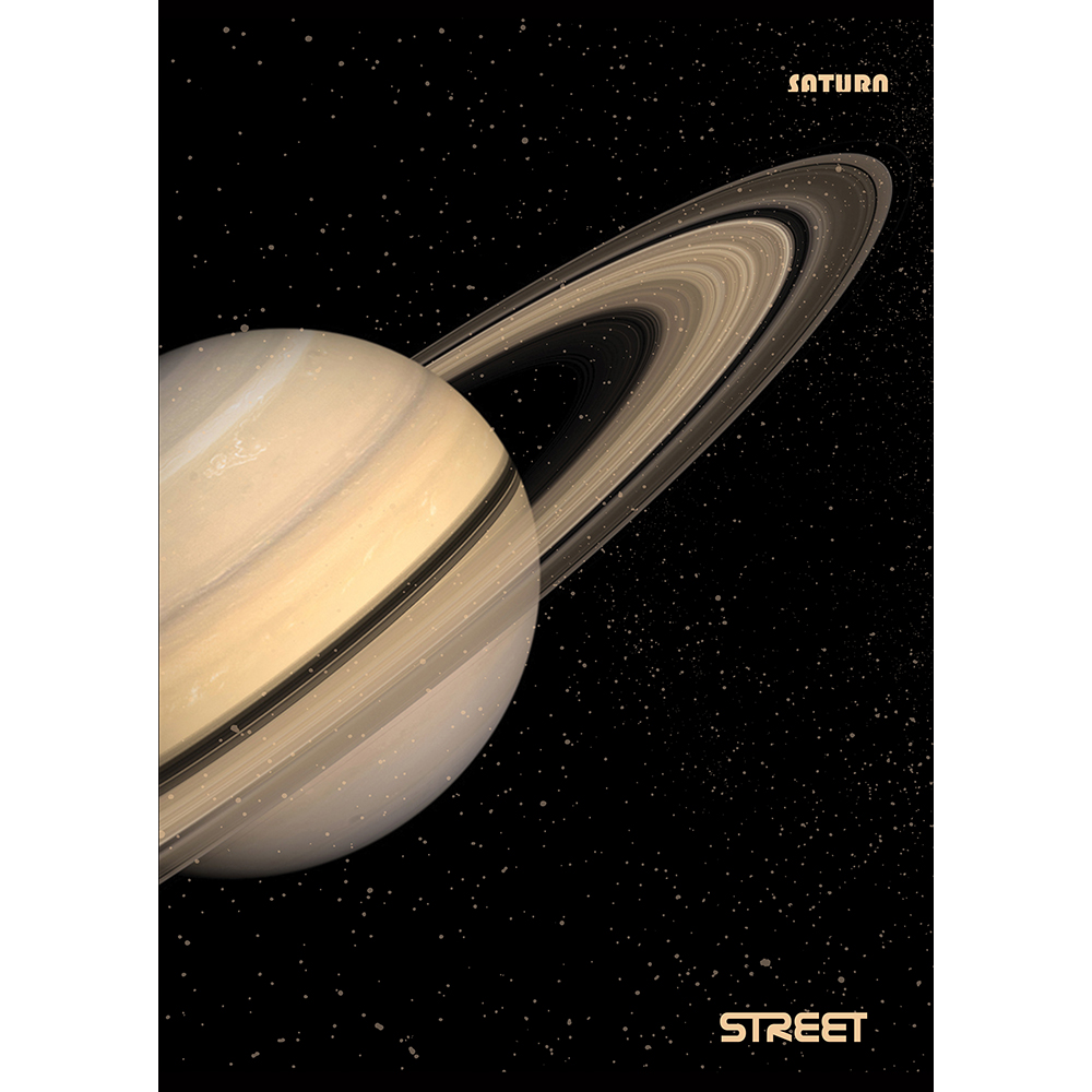 STREET Sveska sa mekom koricom PLANETS