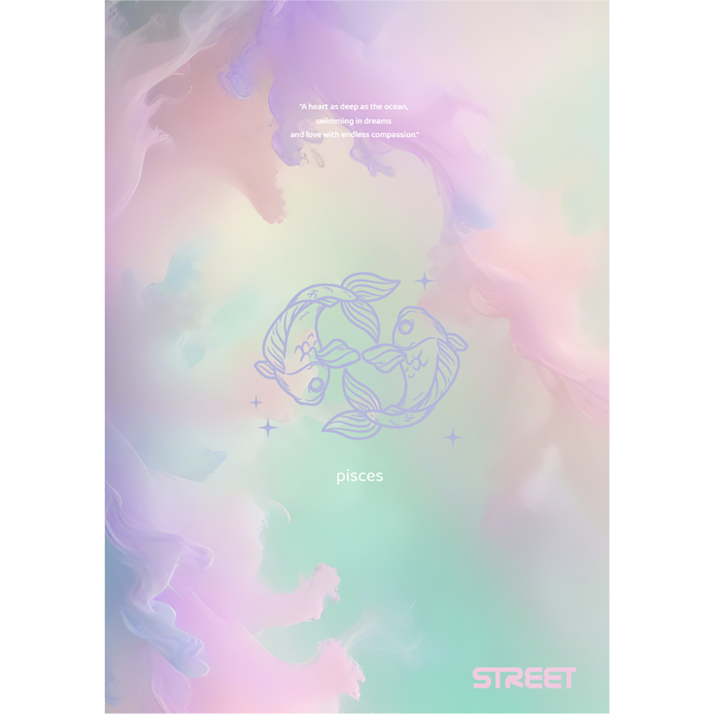 STREET Sveska sa mekom koricom ZODIAC