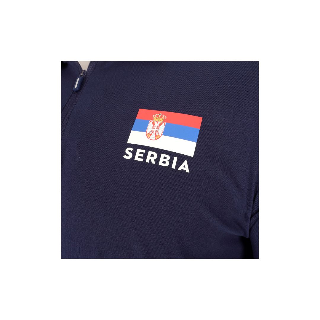 POLO MAJICA MUŠKA PEAK OSS ZFW24055/26 NAVY - Slika 3