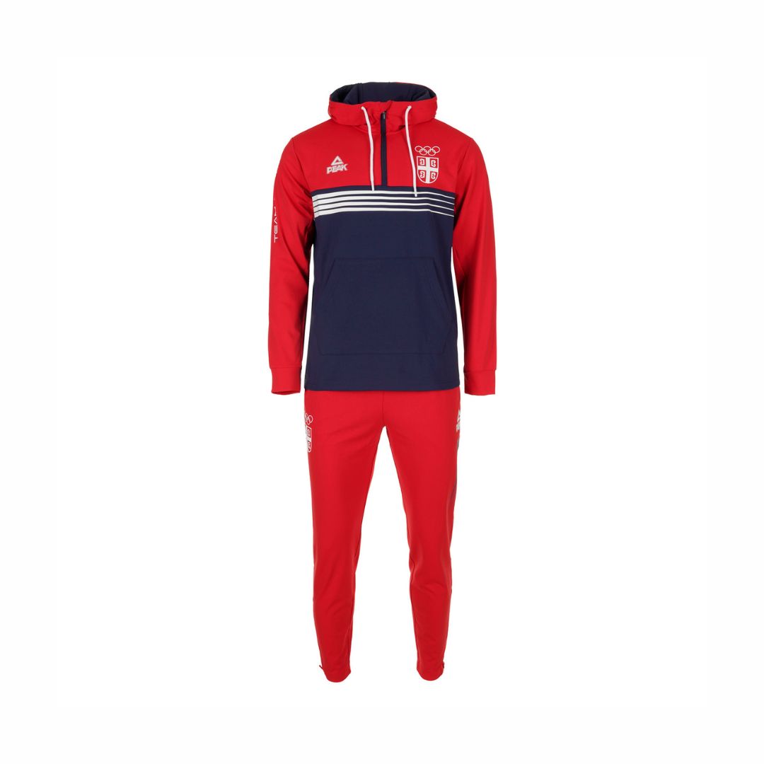 PEAK muška olimpijska trenerka oks 93189 red navy crvena teget