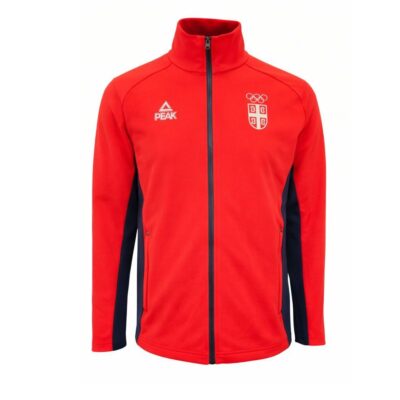 PEAK muska olimpijska softshell jakna ZFW25131 milano cortina 2026 serbia