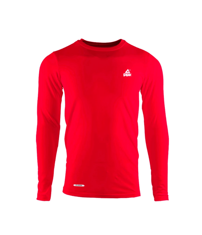 MAJICA DUG RUKAV PEAK F65263 RED - Slika 7