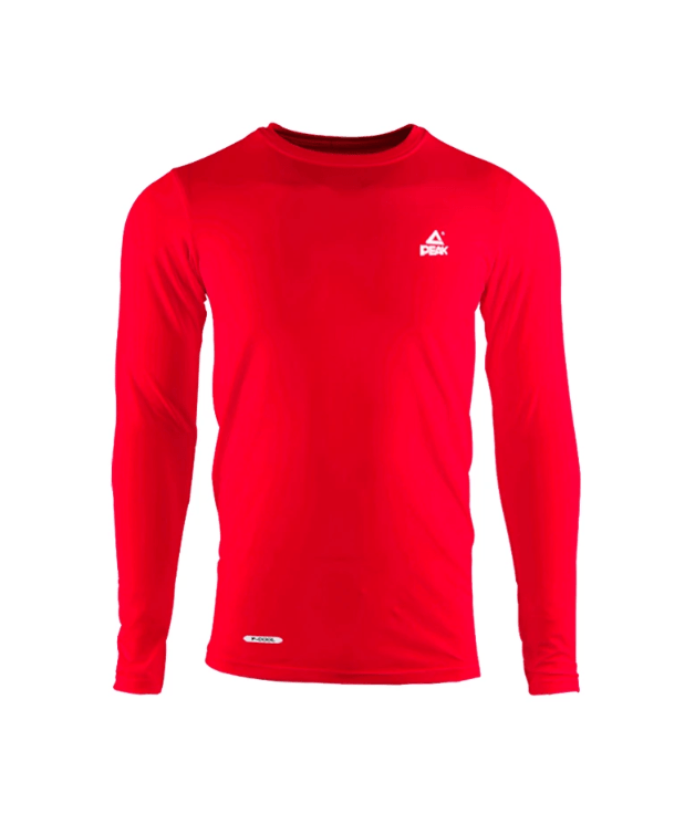 MAJICA DUG RUKAV PEAK F65263 RED