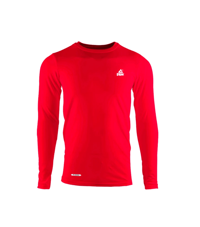MAJICA DUG RUKAV PEAK F65263 RED - Slika 5